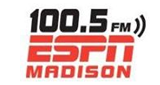 100.5 ESPN Madison radio live streaming logo