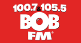 100.7 BOB FM radio live streaming logo