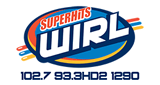 102.7 WIRL radio live streaming logo