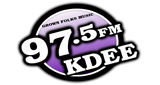 97.5 KDEE radio live streaming logo