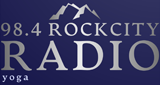 98.4 ROCKCITY RADIO radio live streaming logo
