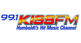 99.1 Kiss FM radio live streaming logo