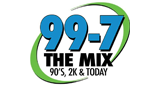 99-7 The Mix radio live streaming logo