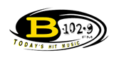 B102.9 radio live streaming logo