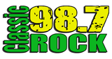 Classic Rock 98.7 radio live streaming logo