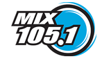Mix 105.1 radio live streaming logo