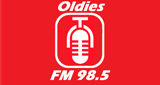 Oldies FM 98.5 STEREO radio live streaming logo