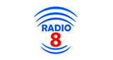 Radio8 radio live streaming logo
