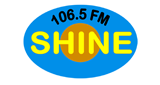 Shine Fm 106.5 Oyam radio live streaming logo