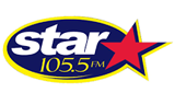 Star 105.5 FM radio live streaming logo