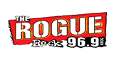 The Rogue 96.9 radio live streaming logo