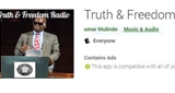 Truth & Freedom Radio radio live streaming logo