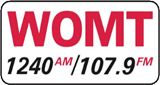 WOMT radio live streaming logo