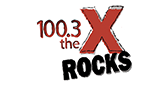 100.3 The X radio live streaming logo