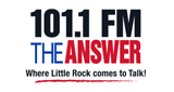 101.1 FM The Answer radio live streaming logo