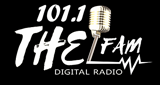 101.1 The Fam radio live streaming logo