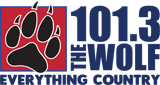 101.3 The Wolf radio live streaming logo