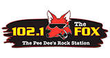 102.1 The Fox radio live streaming logo