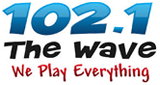 102.1 The Wave radio live streaming logo