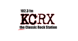 102.3 KCRX Classic Rock radio live streaming logo