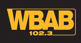 102.3 WBAB radio live streaming logo