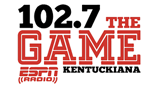 102.7 The GAME radio live streaming logo