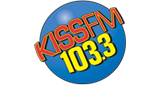 103.3 Kiss FM radio live streaming logo