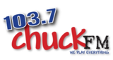 103.7 Chuck FM radio live streaming logo