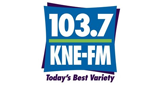 103.7 KNE-FM radio live streaming logo