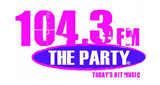 104.3 The Party radio live streaming logo