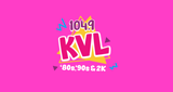 104.9 KVL radio live streaming logo