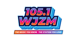 105-1 WJZM radio live streaming logo