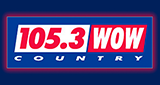 105.3 WOW Country radio live streaming logo