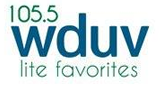 105.5 WDUV radio live streaming logo