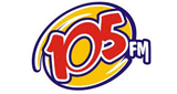 105 FM radio live streaming logo