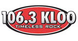 106.3 KLOO radio live streaming logo