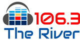 106.3 The River radio live streaming logo