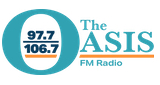 106.7 The Oasis radio live streaming logo