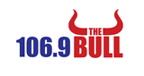 106.9 The Bull radio live streaming logo