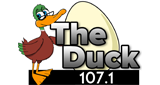 107.1 The Duck radio live streaming logo