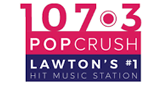 107.3 PopCrush radio live streaming logo