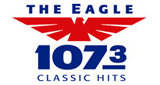 107.3 The Eagle radio live streaming logo