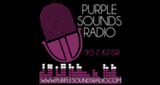 107.5 KPSR Purple Sounds Radio radio live streaming logo