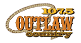 107.5 Outlaw Country radio live streaming logo
