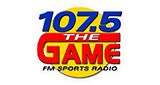 107.5 The Game radio live streaming logo