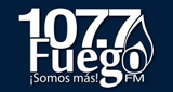107.7 Fuego radio live streaming logo