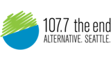 107.7 The End radio live streaming logo