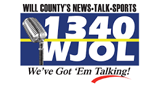 1340 WJOL radio live streaming logo
