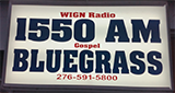 1550 AM Bluegrass radio live streaming logo