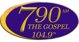 790 AM & 104.9 FM The Gospel radio live streaming logo